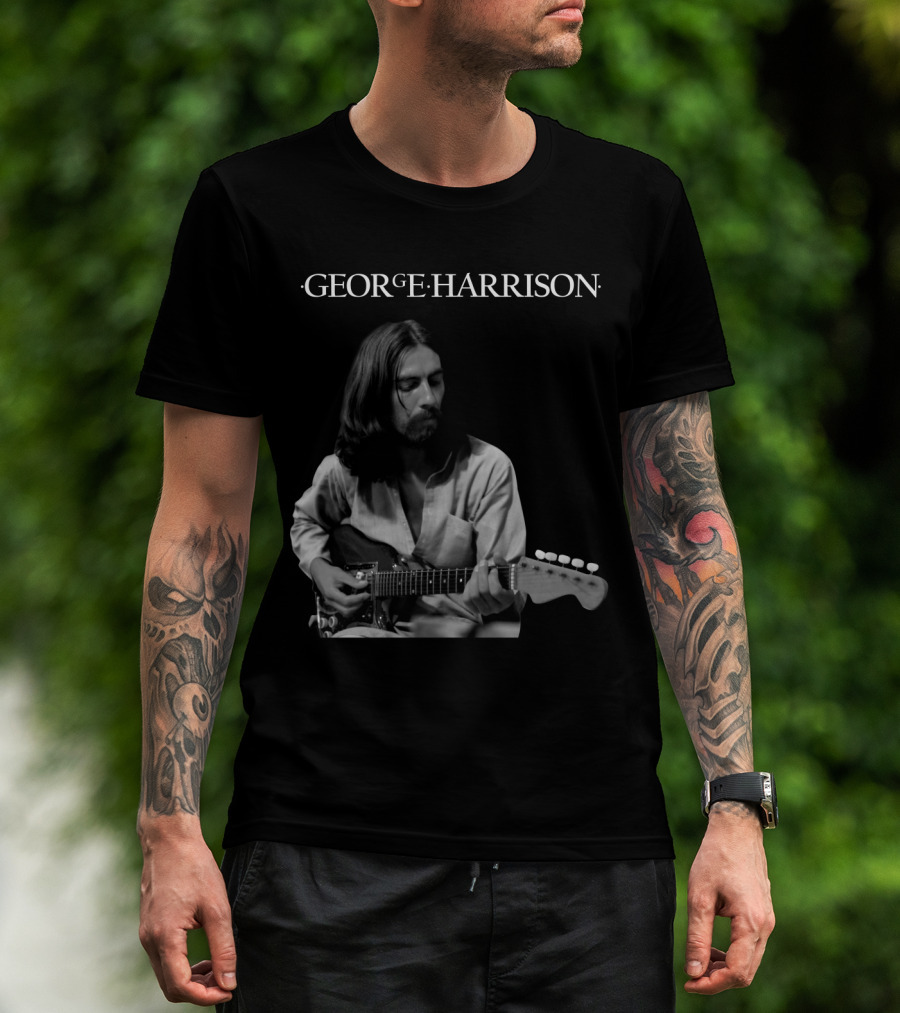 George Harrison Guitar T-Shirt