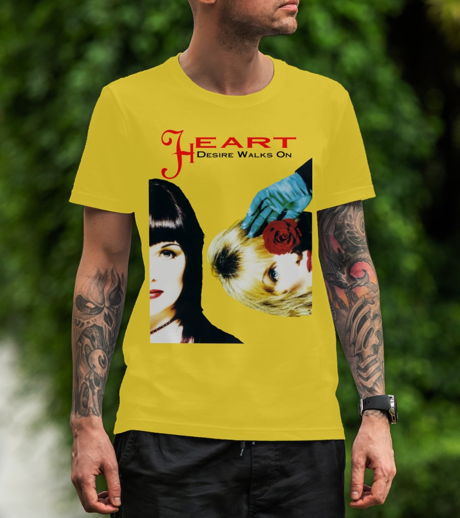 Heart Desire Walks On T-Shirt