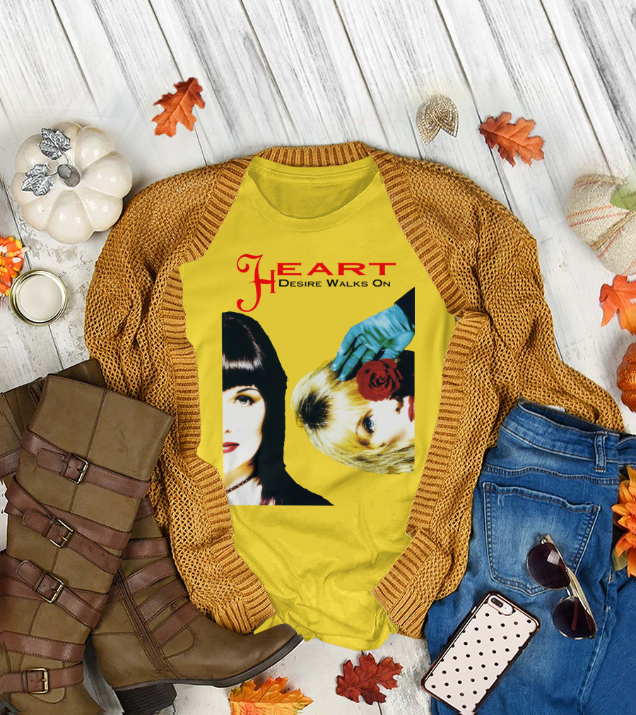 Heart Desire Walks On T-Shirt