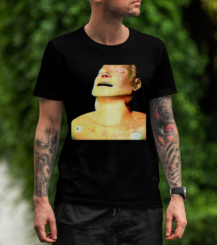 Cpr Training Manikin With Electrodes T-Shirt