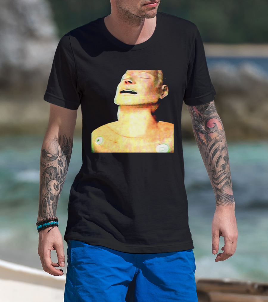 Cpr Training Manikin With Electrodes T-Shirt