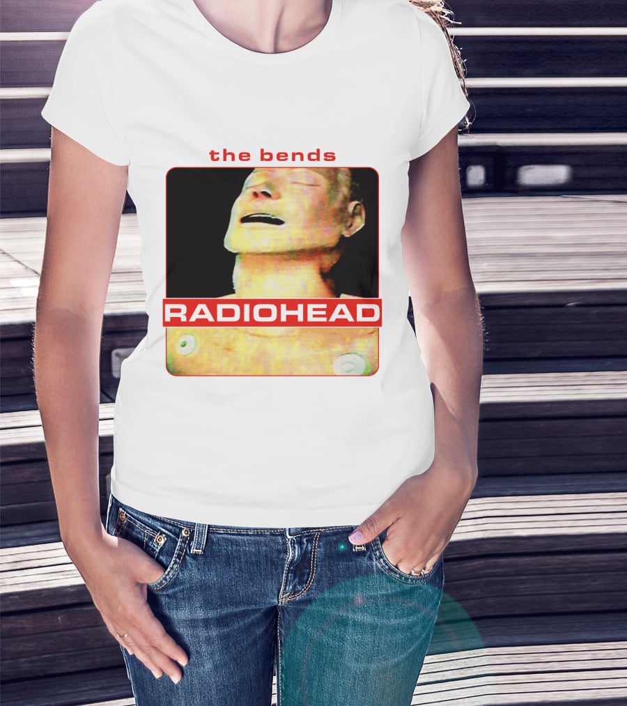 The Bends Radiohead Album Cover Iconic Art T-Shirt