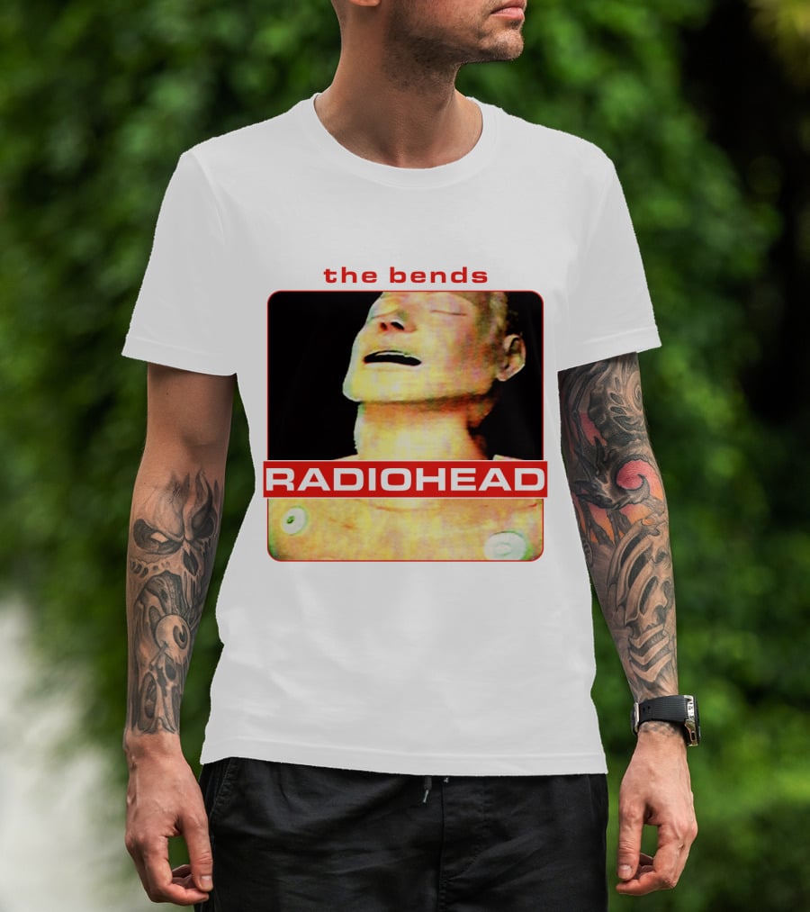 The Bends Radiohead Album Cover Iconic Art T-Shirt