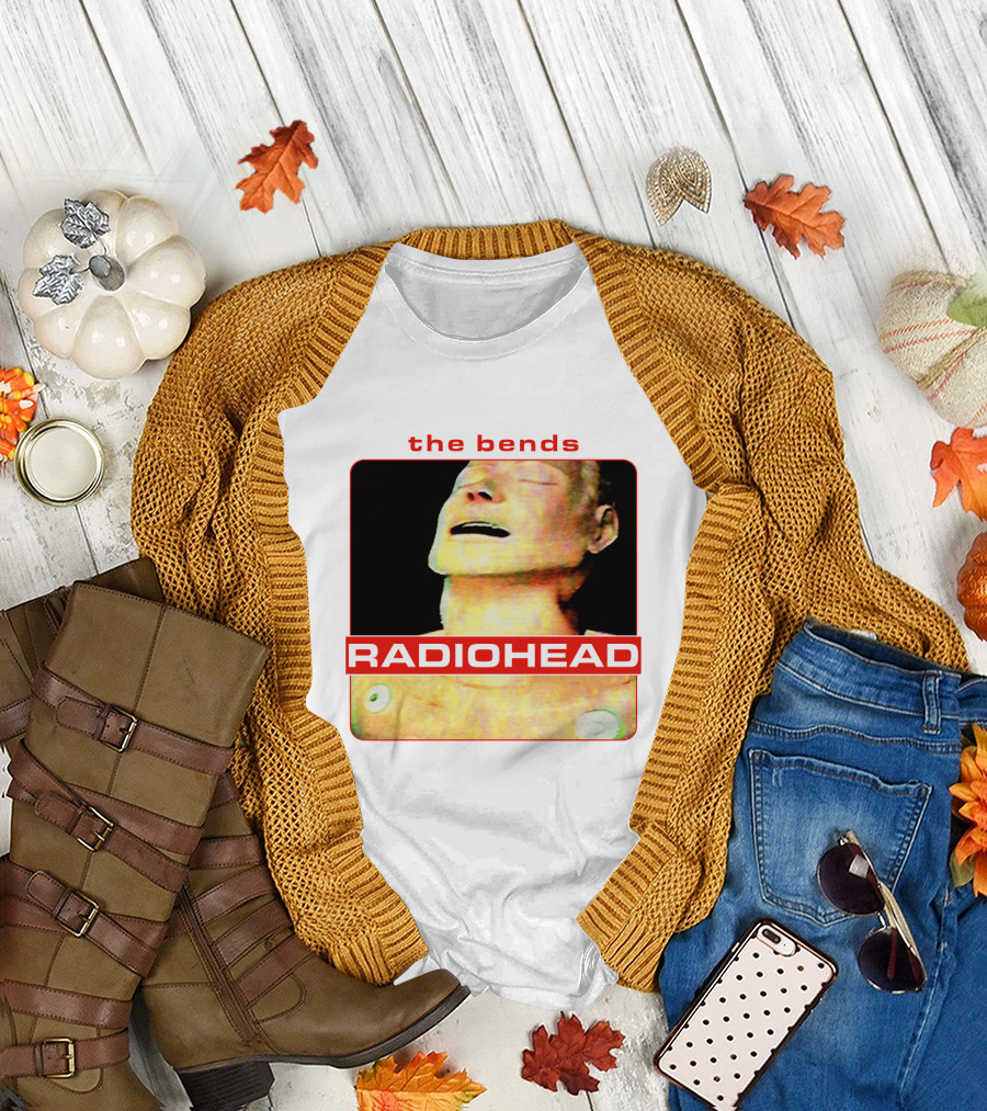 The Bends Radiohead Album Cover Iconic Art T-Shirt
