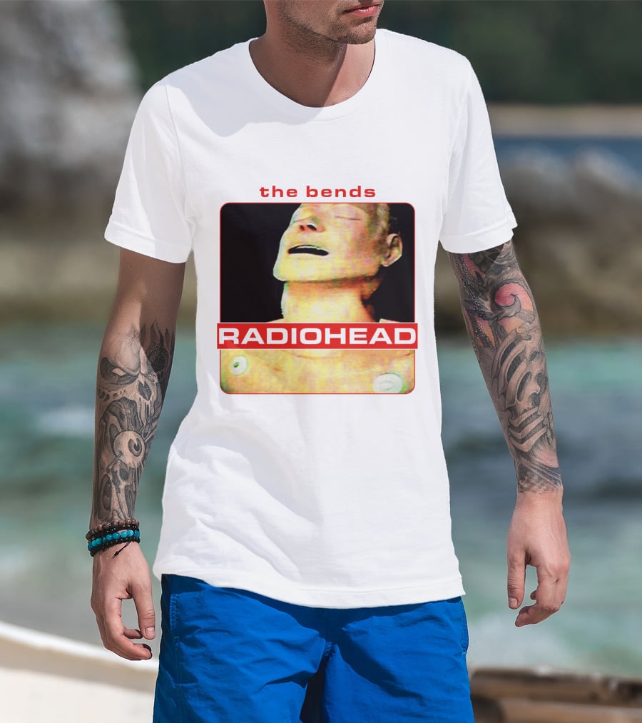 The Bends Radiohead Album Cover Iconic Art T-Shirt
