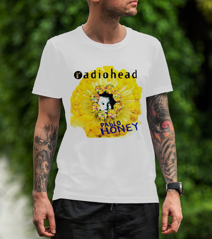 Radiohead Pablo Honey Album Cover Art T-Shirt