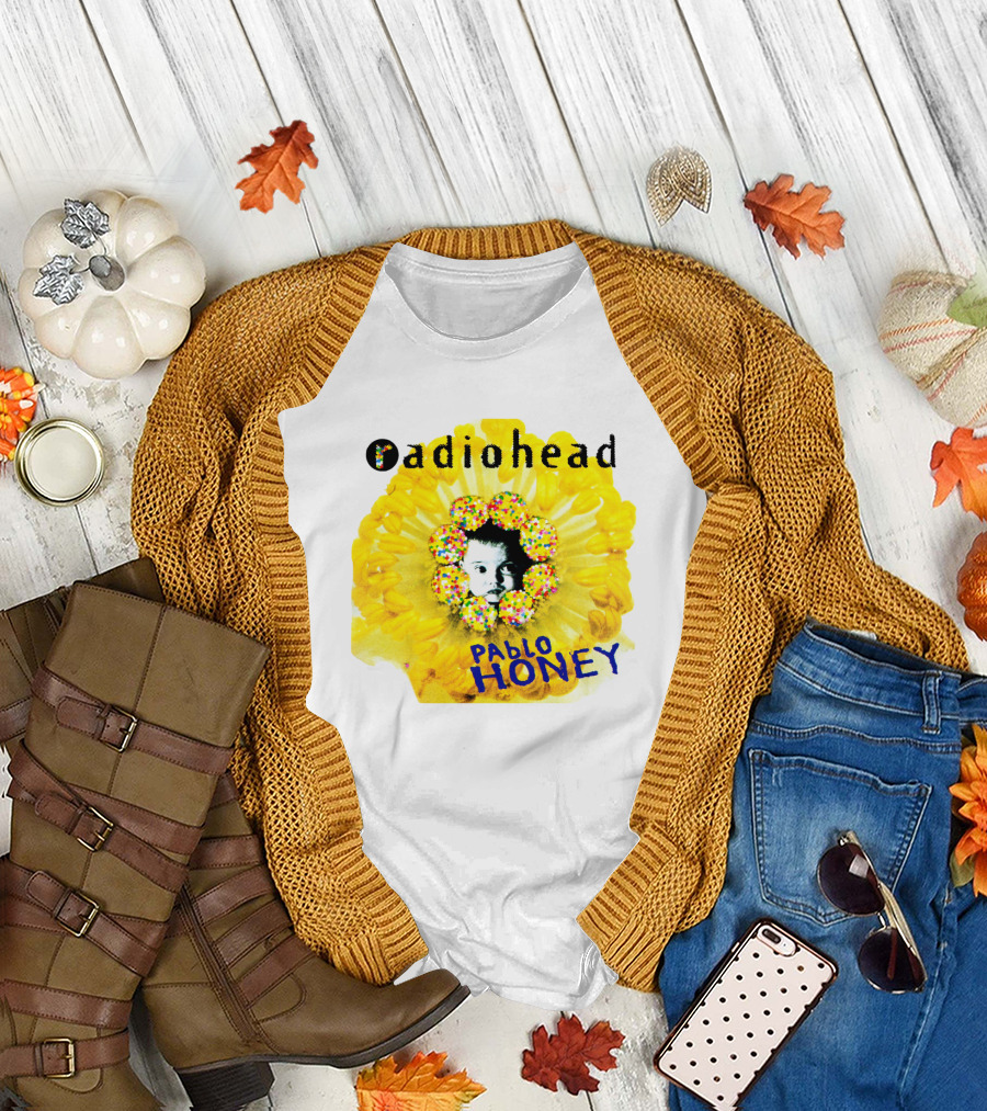 Radiohead Pablo Honey Album Cover Art T-Shirt