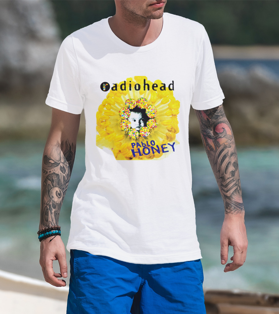 Radiohead Pablo Honey Album Cover Art T-Shirt