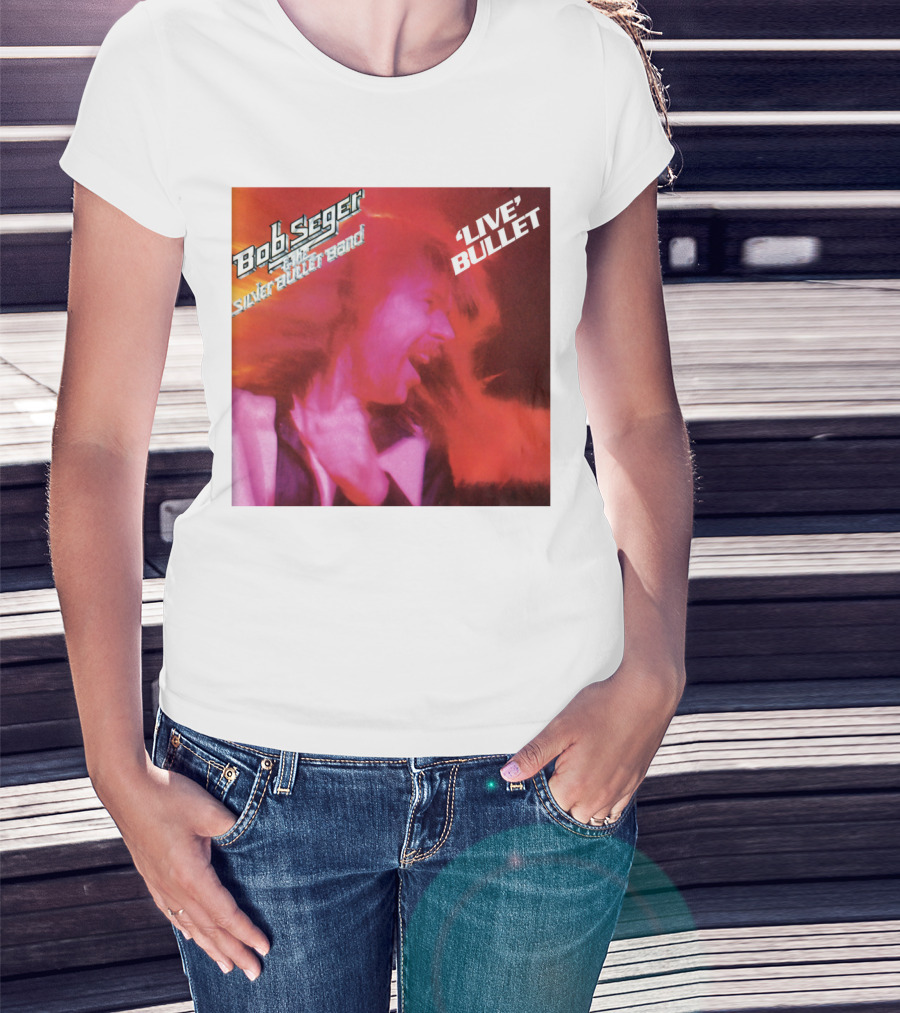 Bob Seger And The Silver Bullet Band 'Live' Bullet T-Shirt