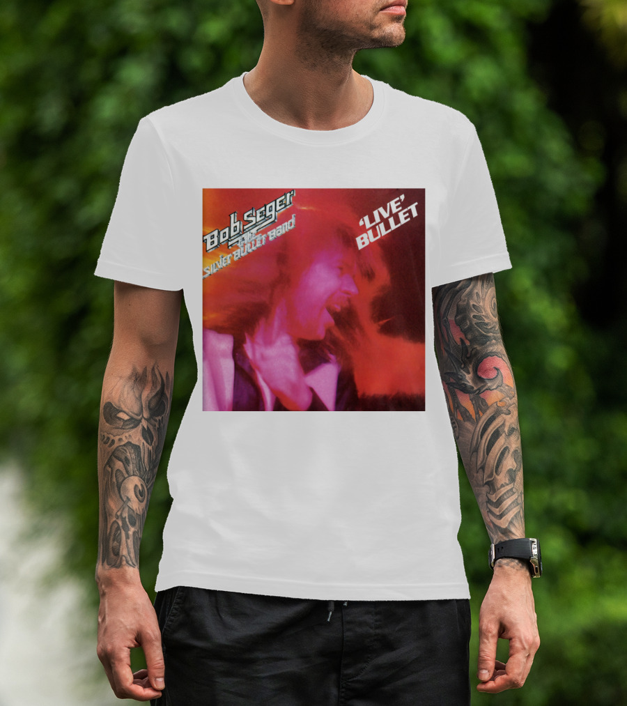 Bob Seger And The Silver Bullet Band 'Live' Bullet T-Shirt
