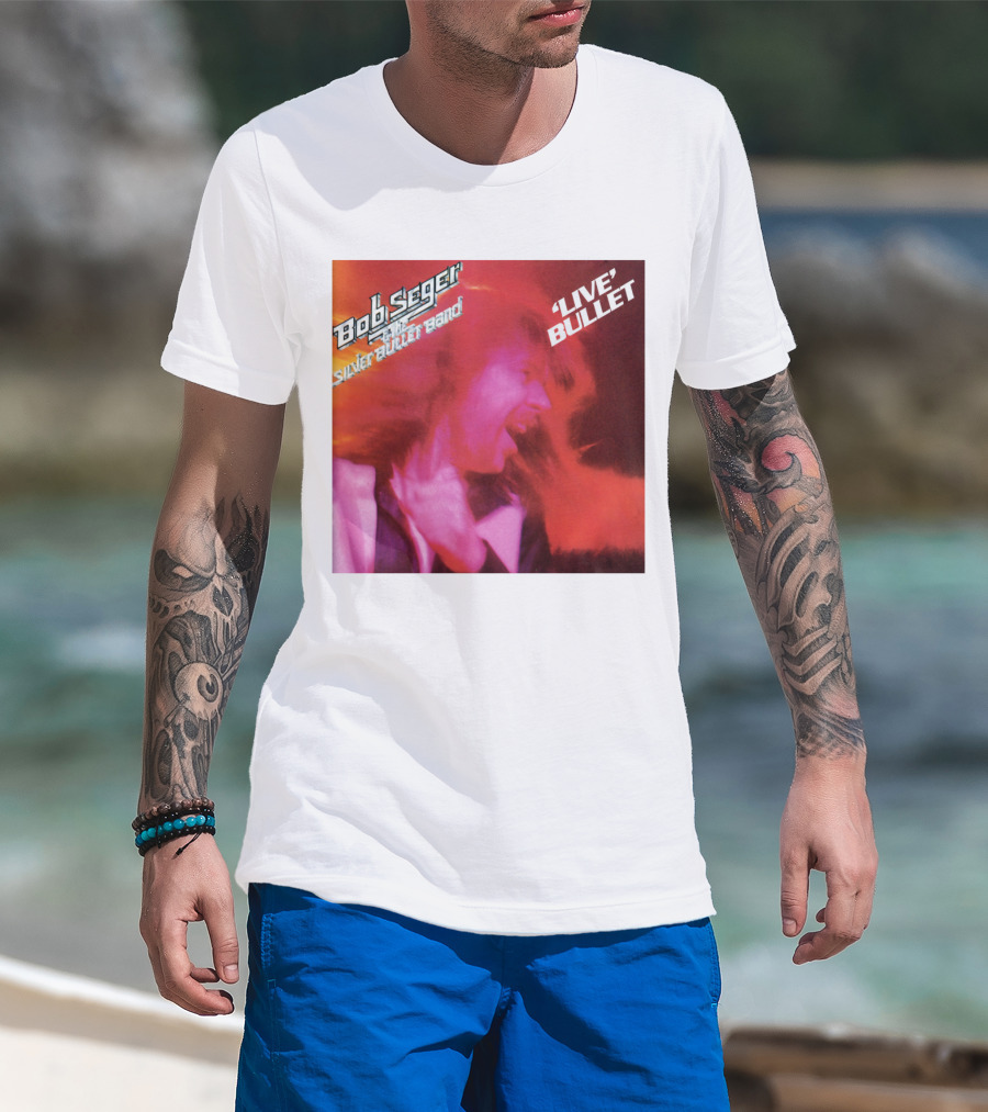 Bob Seger And The Silver Bullet Band 'Live' Bullet T-Shirt