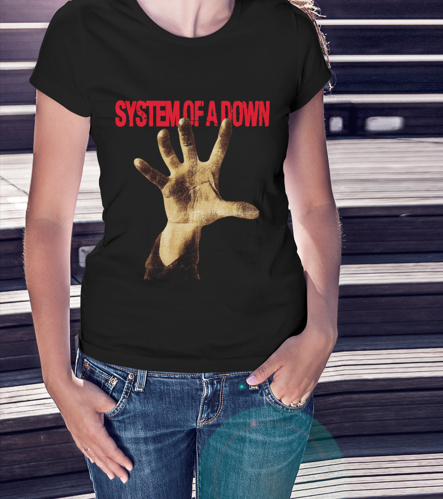 System Of A Down Hand Iconic Album Art T-Shirt