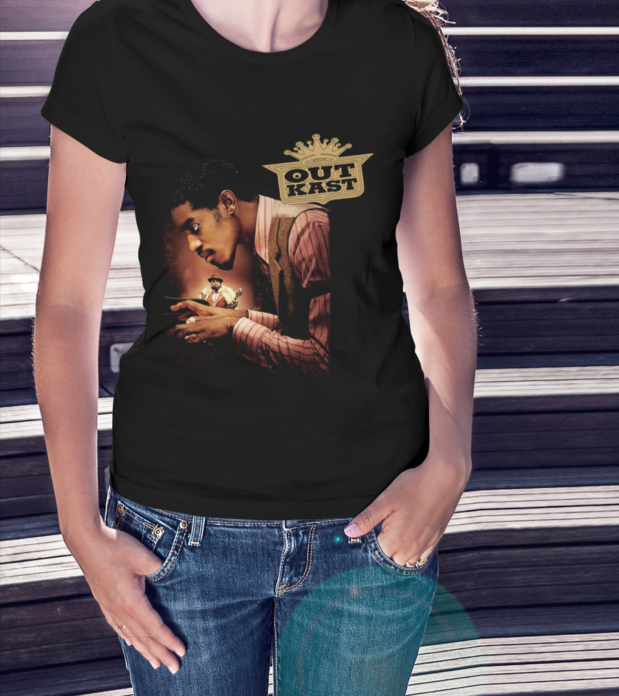 Outkast Classic Album Imagery With Crown T-Shirt