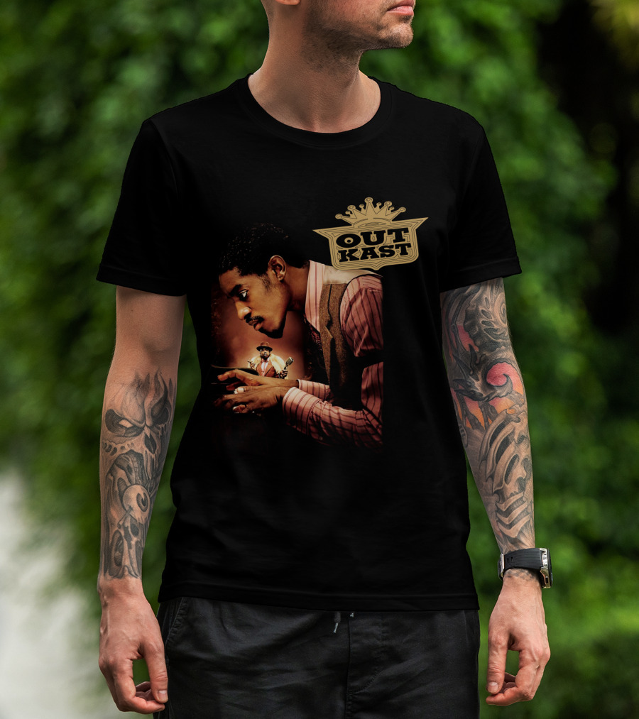 Outkast Classic Album Imagery With Crown T-Shirt
