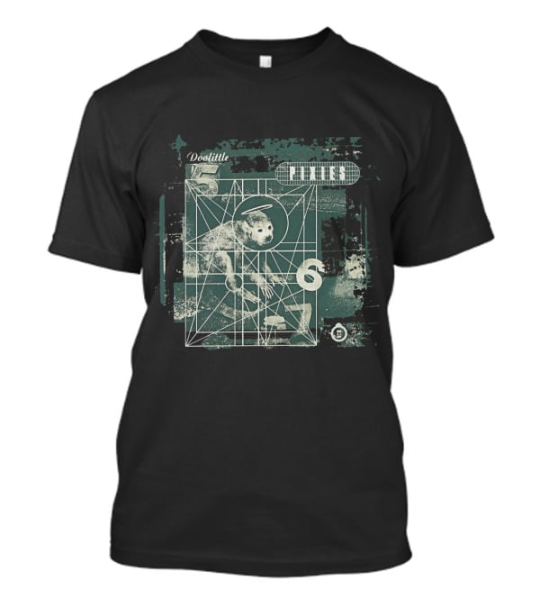 Doolittle Pixies Dog With Grid And Numbers 5 T-Shirt