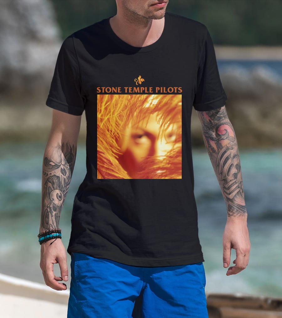 Stone Temple Pilots Stp 7 Cover Art T-Shirt