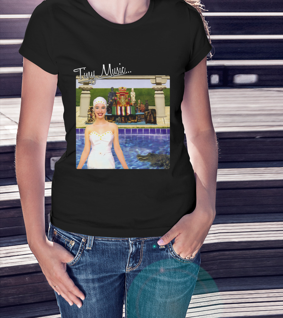 Tiny Music... Spaß Im Schwimmbad Mit Stp Cover Collage T-Shirt