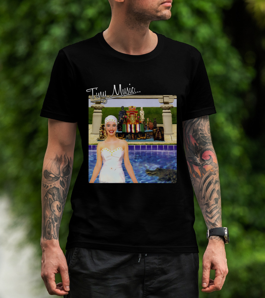 Tiny Music... Spaß Im Schwimmbad Mit Stp Cover Collage T-Shirt