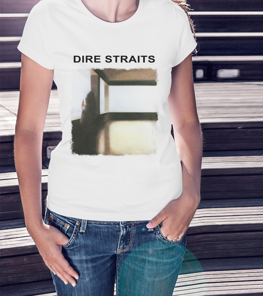 Dire Straits Album Art Minimalist Abstract T-Shirt