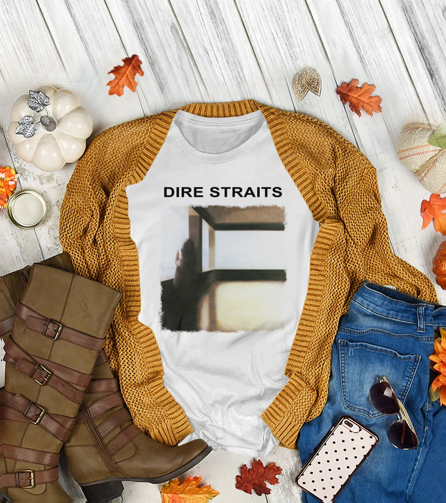 Dire Straits Album Art Minimalist Abstract T-Shirt