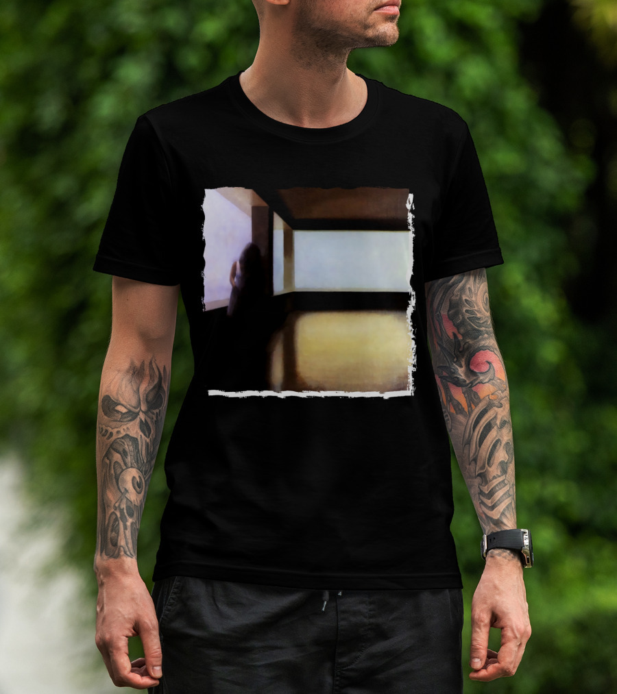 Mysterious Shadow By The Window T-Shirt
