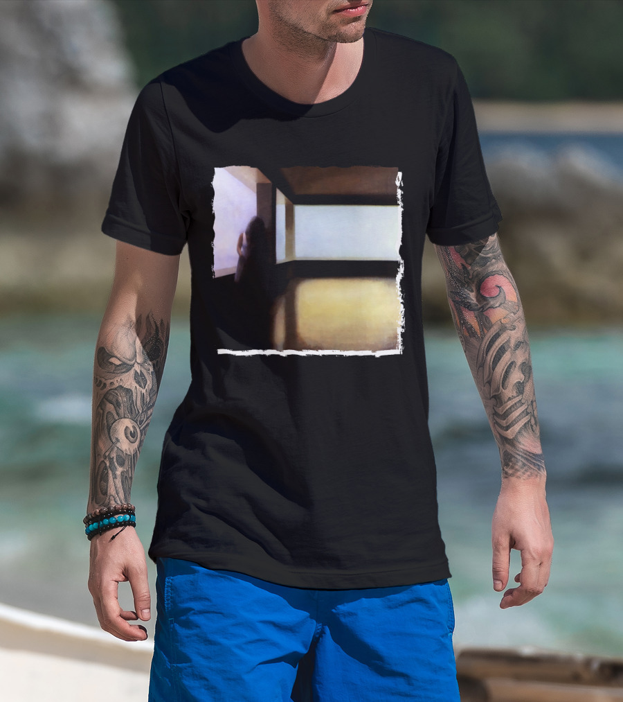 Mysterious Shadow By The Window T-Shirt