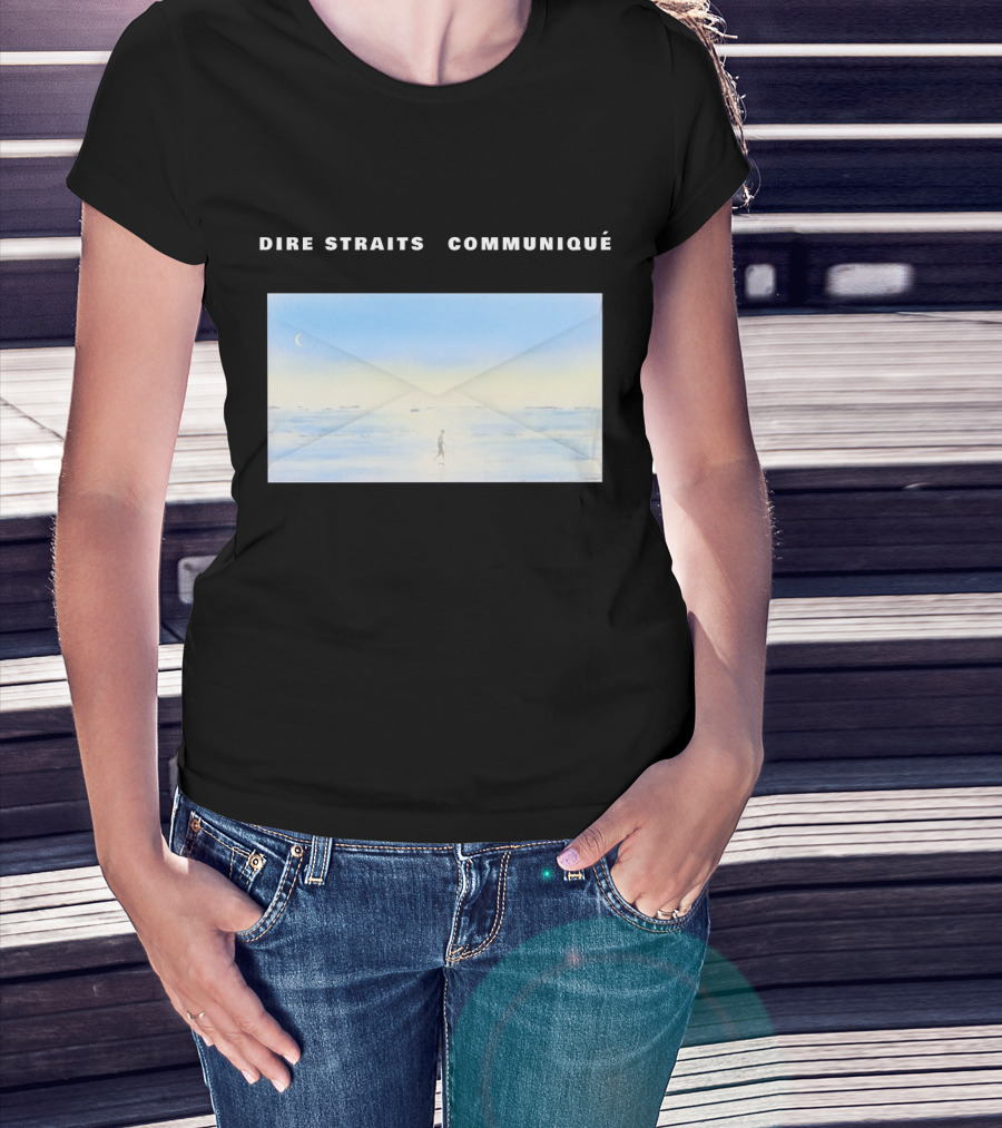 Dire Straits Communiqué Album Cover Artwork T-Shirt