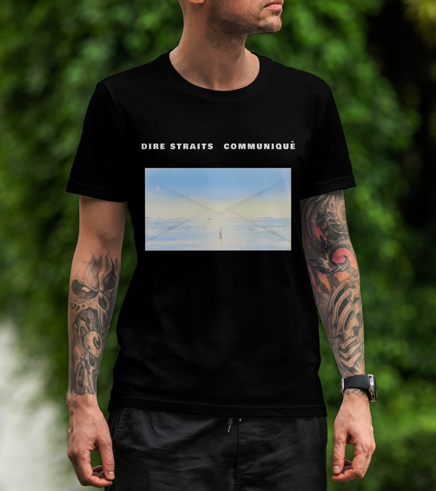 Dire Straits Communiqué Album Cover Artwork T-Shirt
