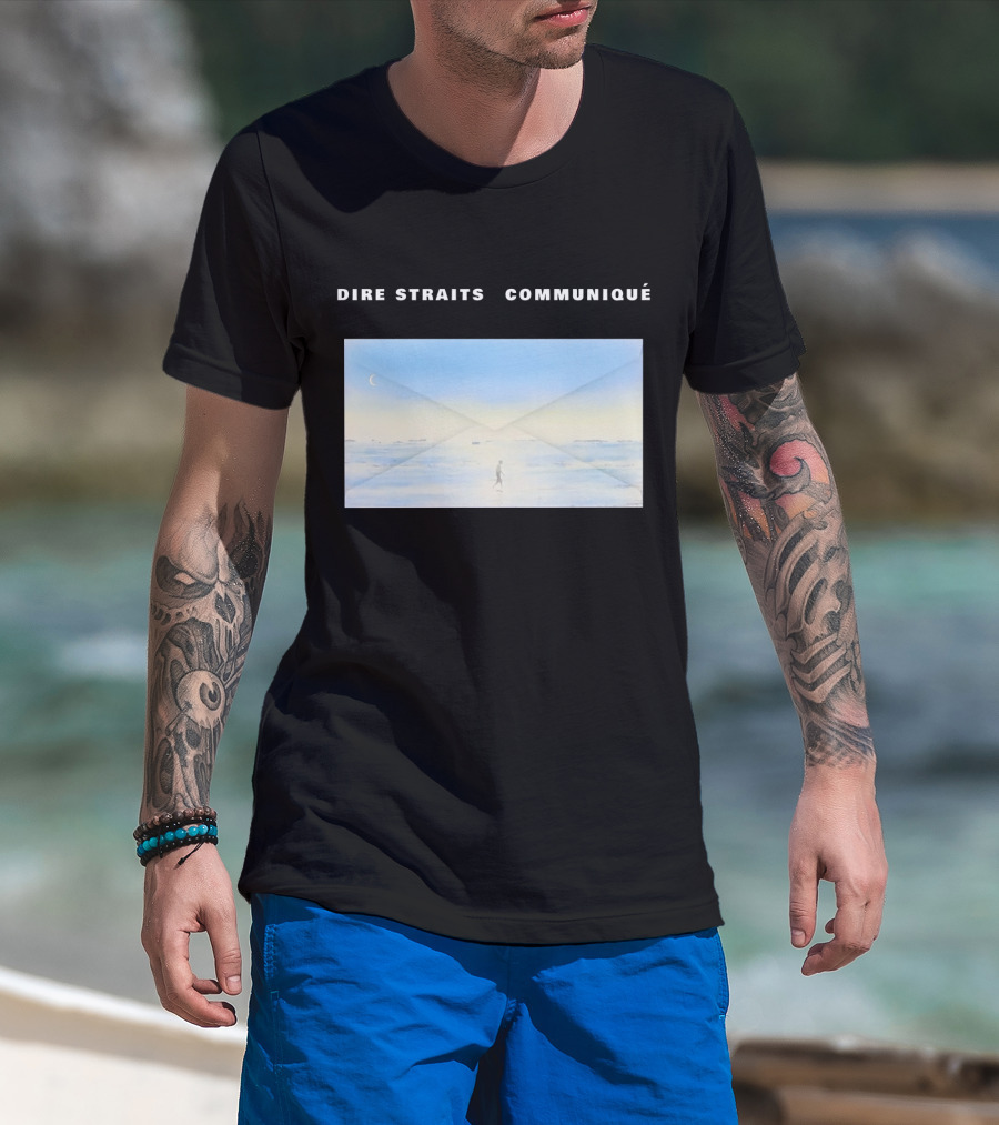 Dire Straits Communiqué Album Cover Artwork T-Shirt