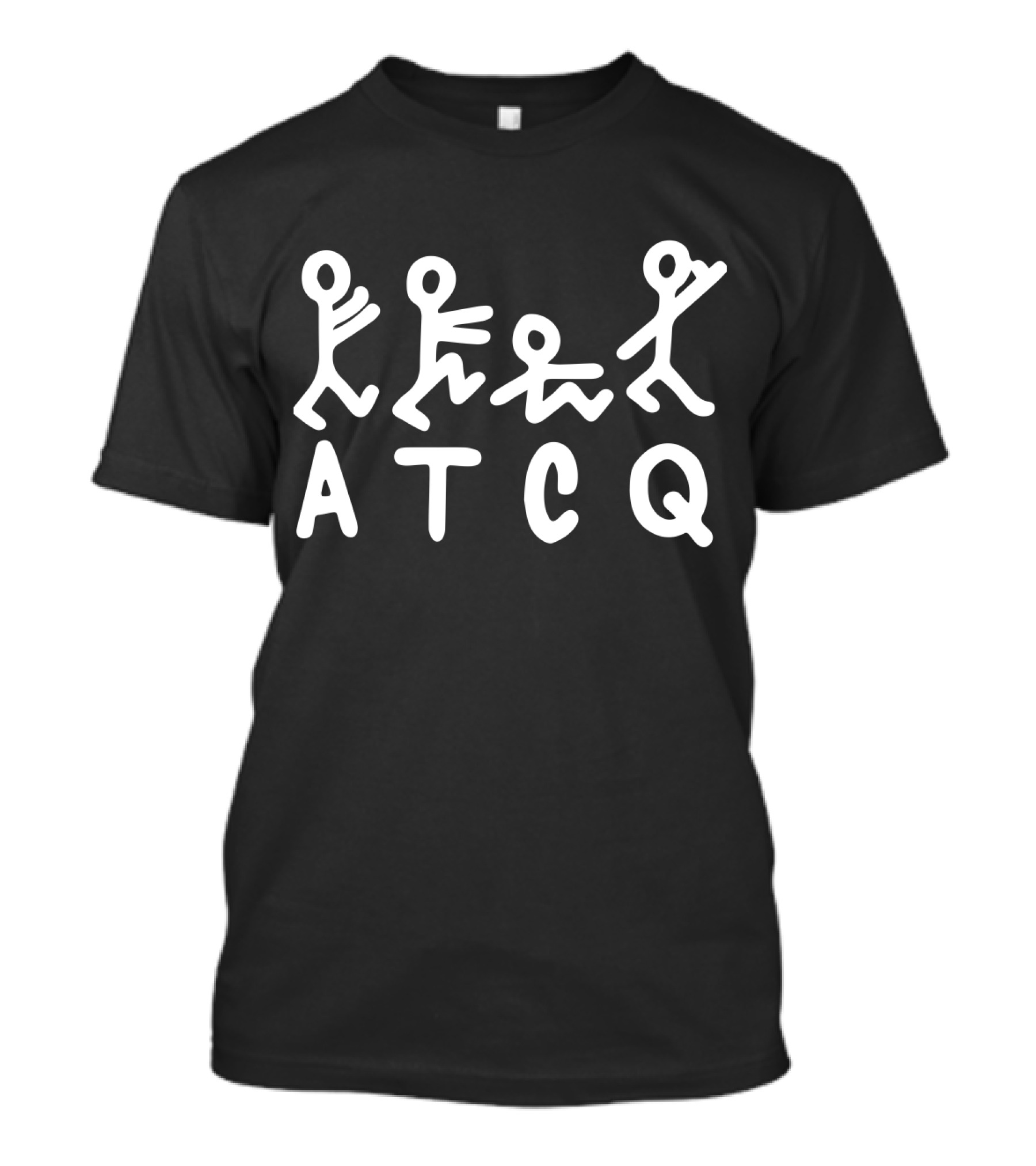 Atcq Stick Figures Dance Sequence T-Shirt