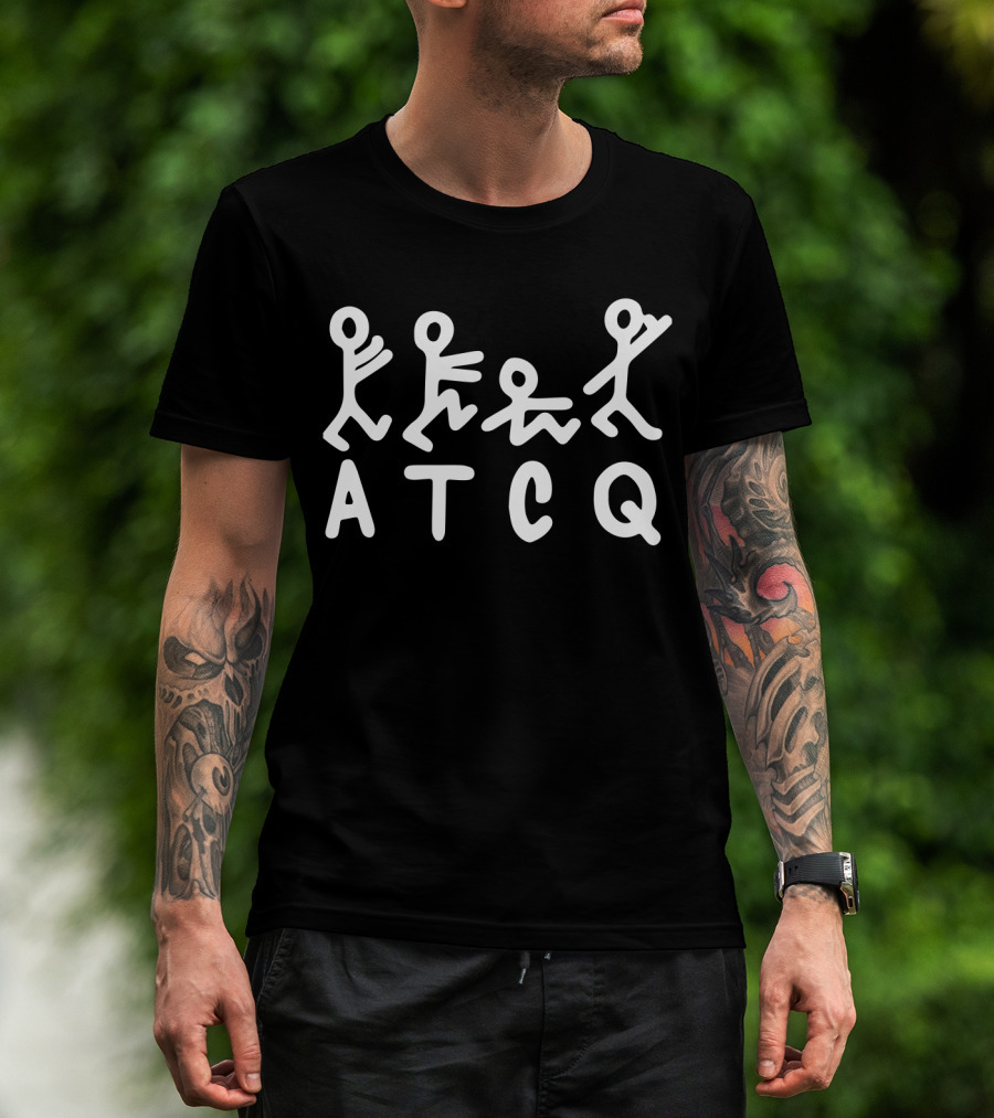 Atcq Stick Figures Dance Sequence T-Shirt