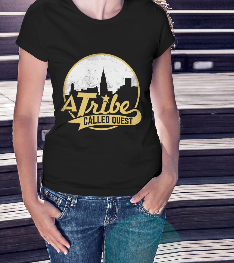A Tribe Called Quest New York Skyline Silhouette T-Shirt