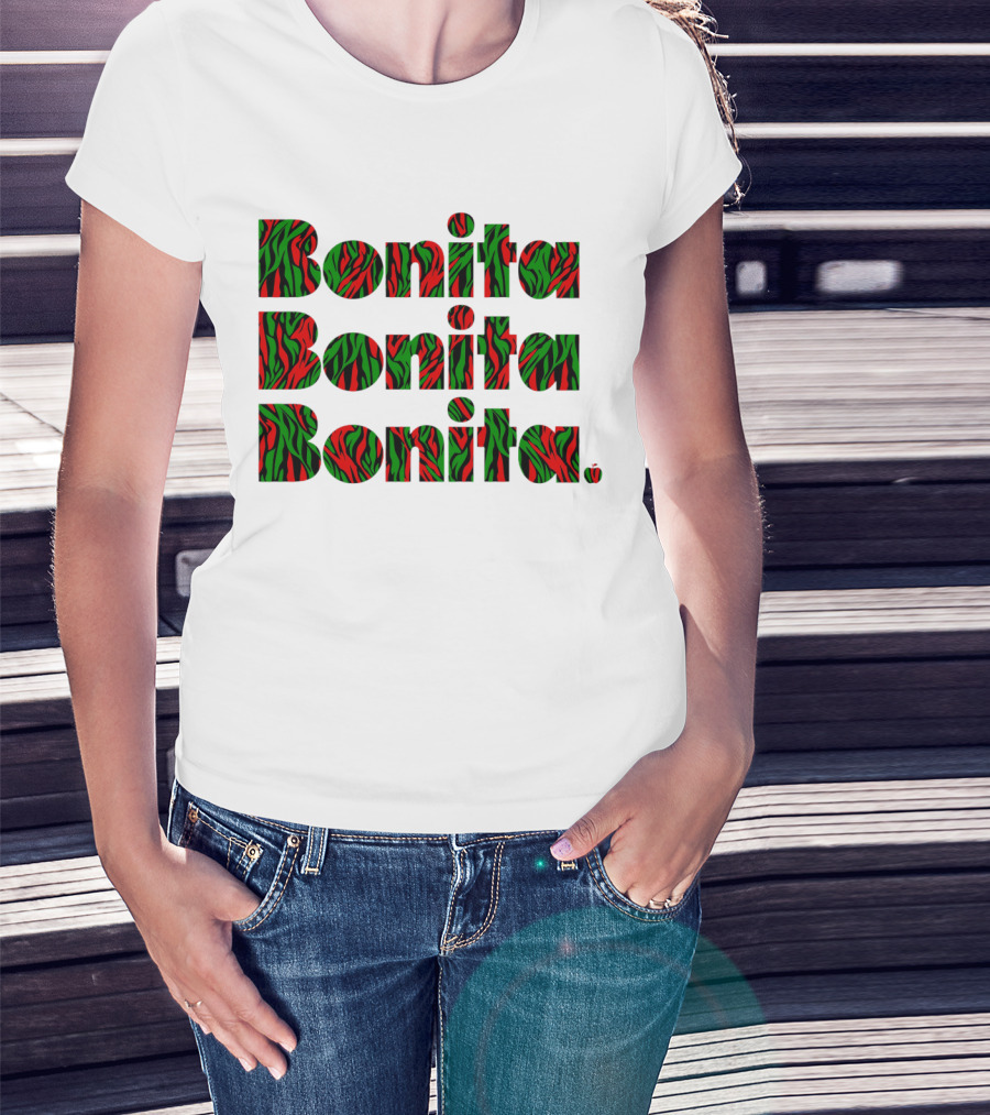 Bonita Bonita Bonita Atcq 21 Pattern T-Shirt