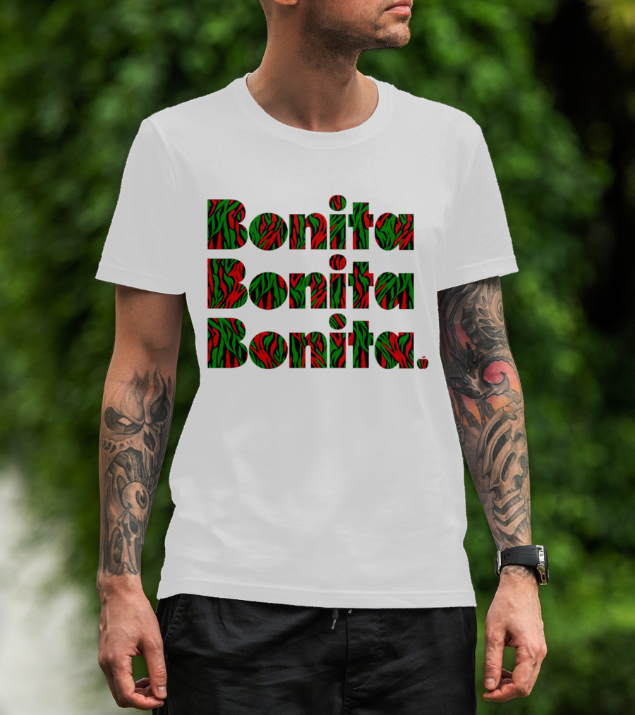 Bonita Bonita Bonita Atcq 21 Pattern T-Shirt