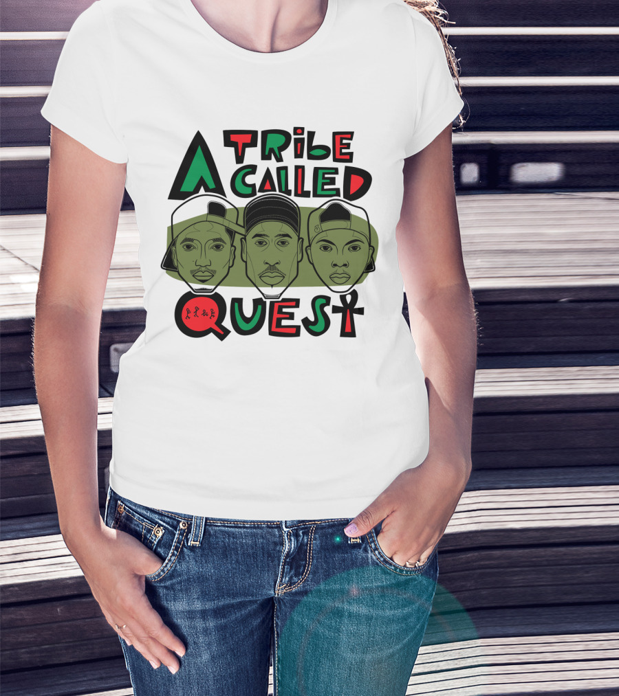 A Tribe Called Quest Faces Artwork T-Shirt