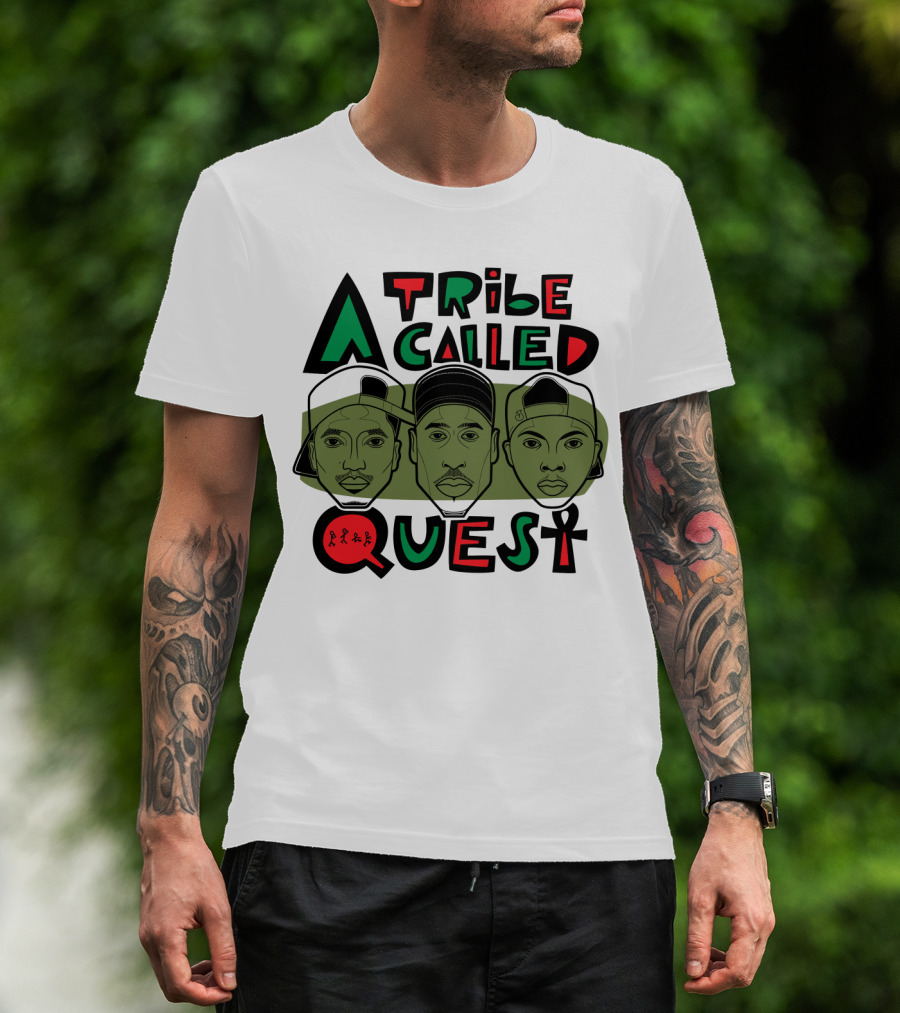 A Tribe Called Quest Faces Artwork T-Shirt