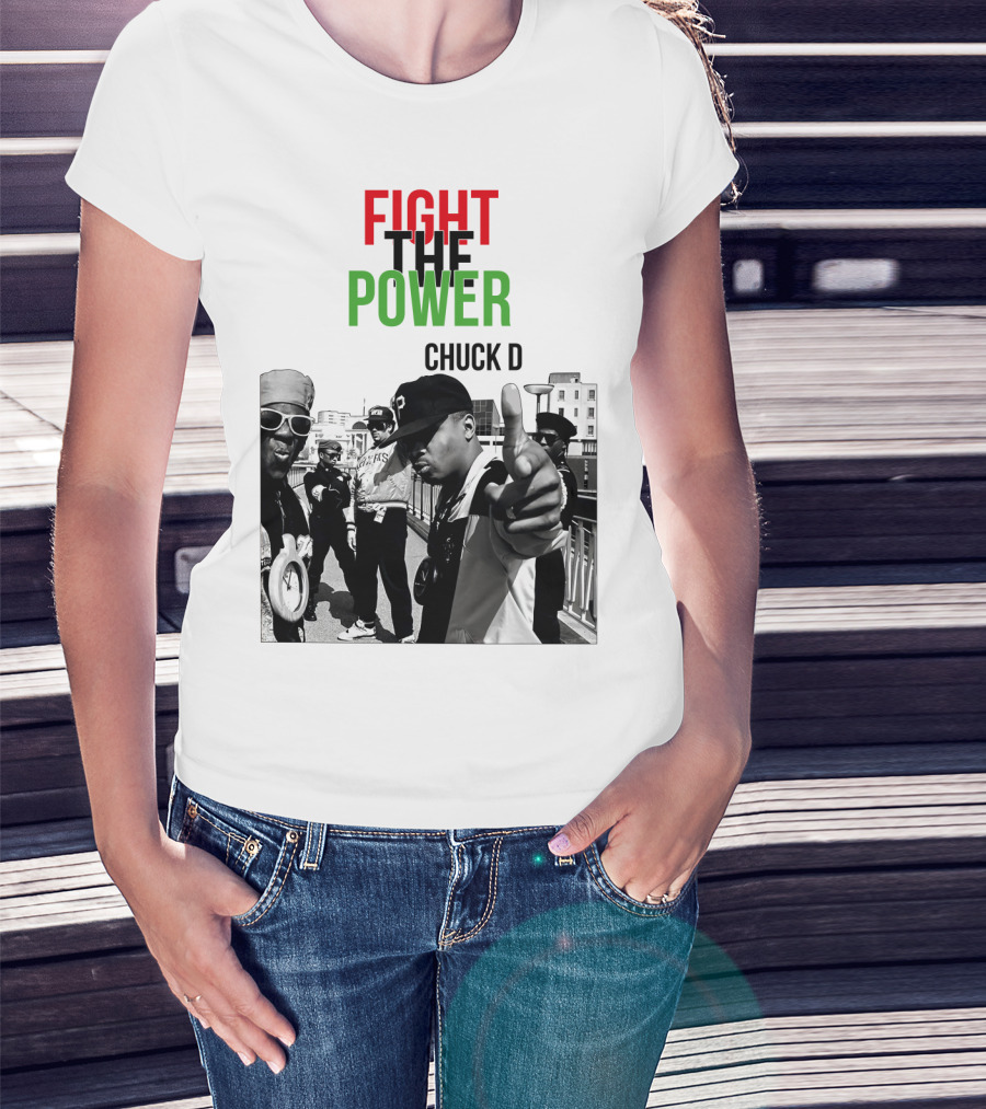 Fight The Power Chuck D T-Shirt