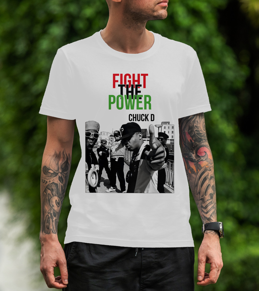 Fight The Power Chuck D T-Shirt