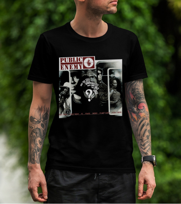Public Enemy Planet Earth Power Energy Soulless People How You Sell Soul T-Shirt