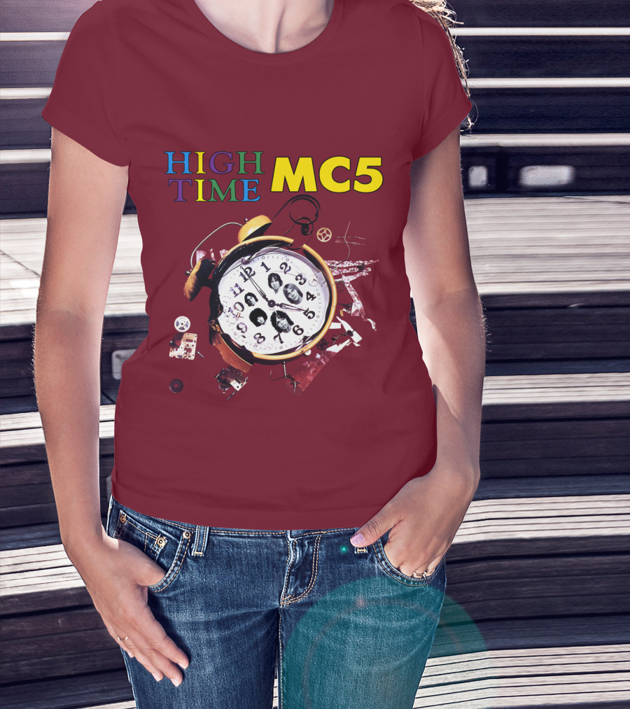 High Time Mc5 Clock T-Shirt