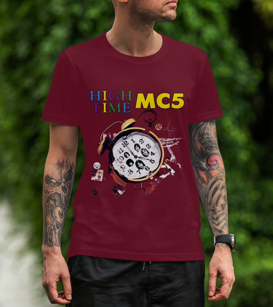 High Time Mc5 Clock T-Shirt