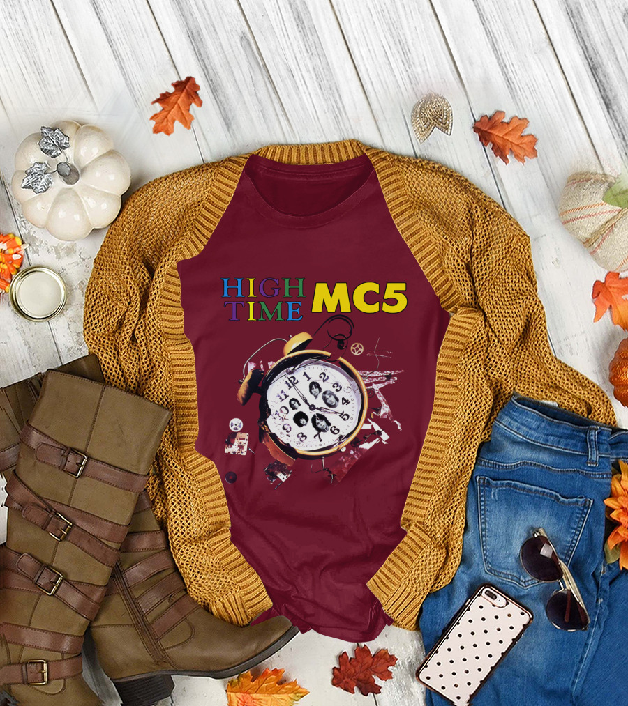 High Time Mc5 Clock T-Shirt