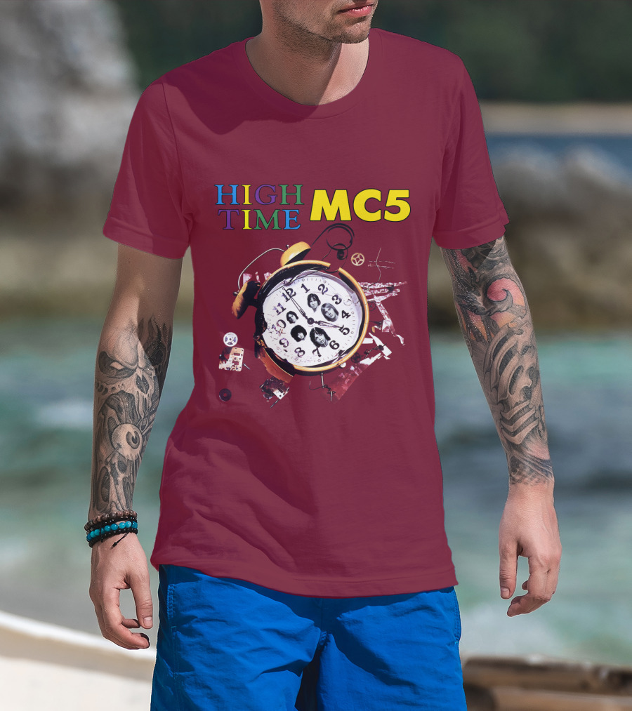 High Time Mc5 Clock T-Shirt