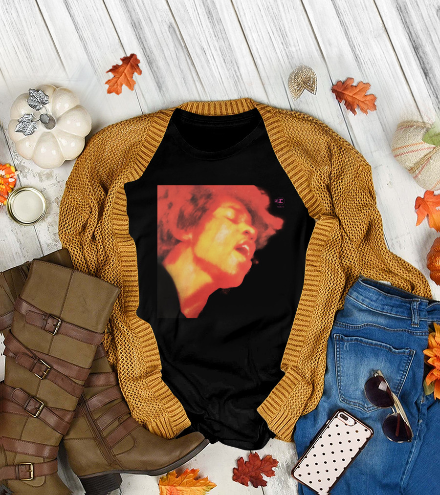 Electric Ladyland The Jimi Hendrix Experience Album Cover T-Shirt