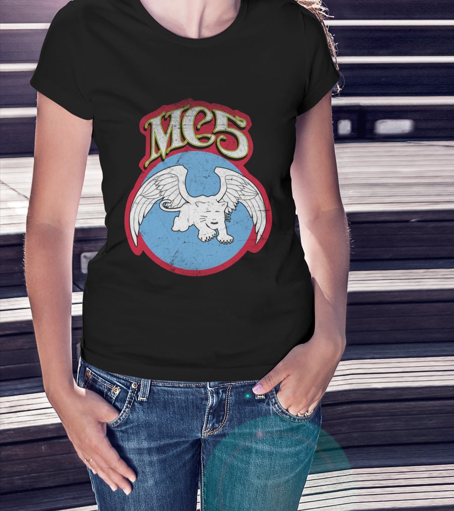 Mc5 Kick Out The Jams Winged Panther T-Shirt