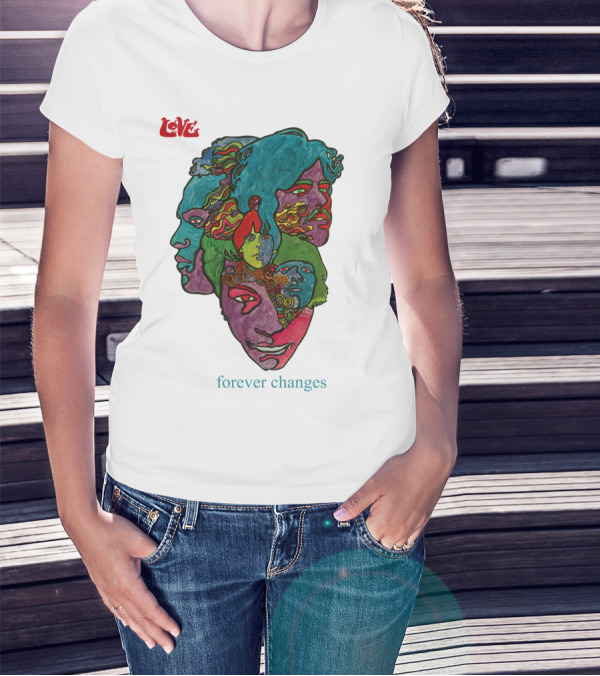 Love Forever Changes 1967 Psychedelic T-Shirt