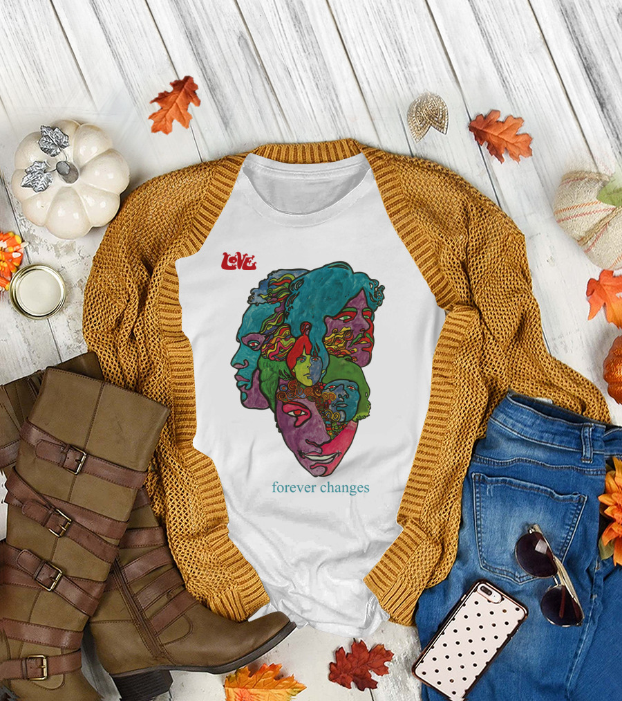 Love Forever Changes 1967 Psychedelic T-Shirt