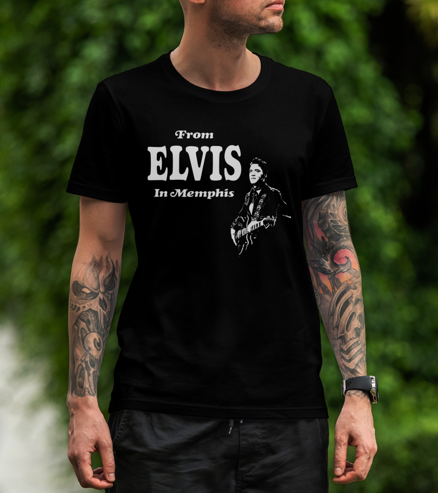 From Elvis In Memphis Elvis Presley Guitar T-Shirt
