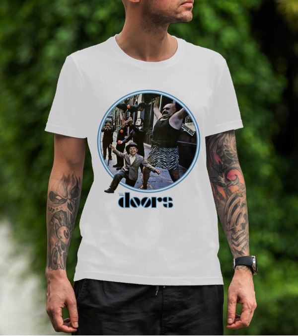 The Doors Strange Days Album Cover Vintage Photo T-Shirt