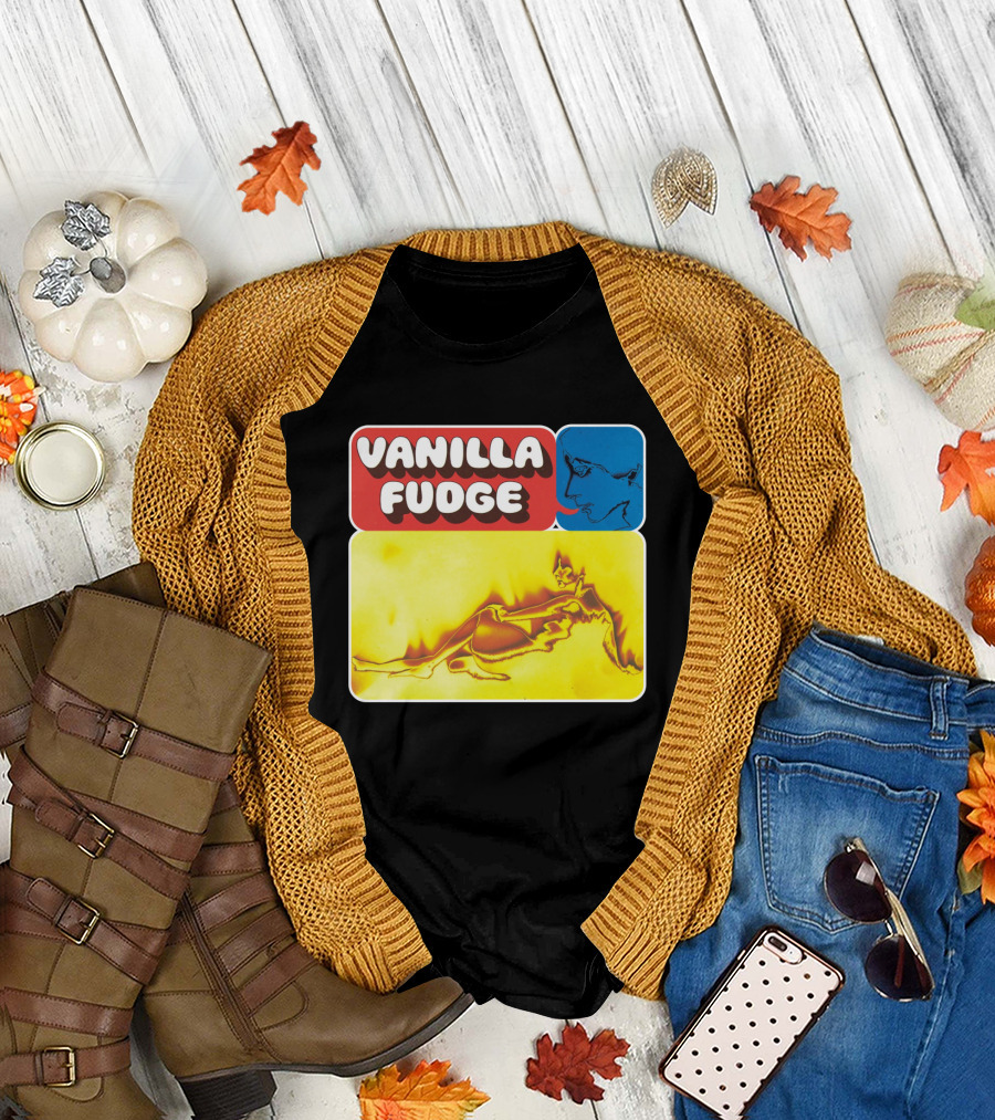 Vanilla Fudge Psychedelic Graphic Vintage T-Shirt